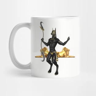 Anubis the egyptian god Mug